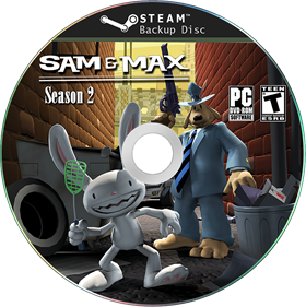 Sam & Max: Beyond Time and Space (2008) - Fanart - Disc