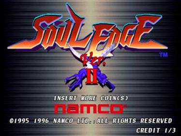 Soul Edge Ver. II - Screenshot - Game Title Image