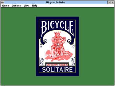 Bicycle Solitaire - Screenshot - Game Title Image
