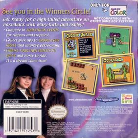 Mary-Kate and Ashley: Winners Circle - Box - Back Image