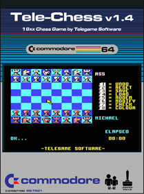 Tele-Chess v1.4 - Fanart - Box - Front Image