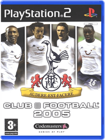 Club Football 2005: Tottenham Hotspur - Box - Front - Reconstructed Image