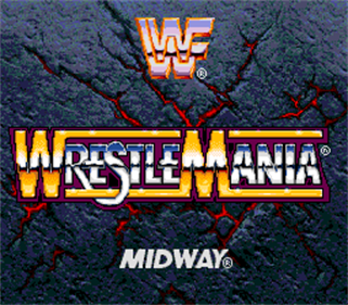 WWF WrestleMania: The Arcade Game - Screenshot - Game Title Image