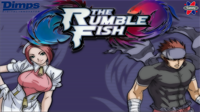 The Rumble Fish - Arcade - Marquee Image