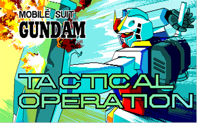 Mobile Suit Gundam: Tactical Operation - Screenshot - Game Title Image