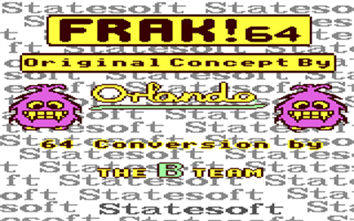 FRAK! - Screenshot - Game Title Image