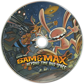 Sam & Max: Beyond Time and Space (2008) - Fanart - Disc Image
