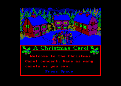 A Christmas Carol - Screenshot - Game Title Image