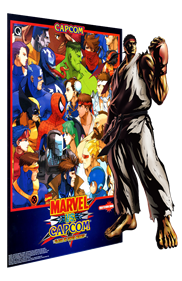 Marvel Vs. Capcom 2 - Box - 3D Image
