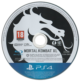 Mortal Kombat XL - Disc Image