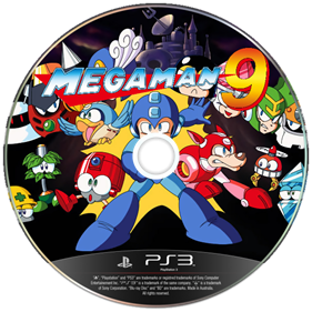 Mega Man 9 - Fanart - Disc Image