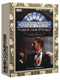 Vegas Connection: Casino kara Ai o Komete - Box - 3D Image