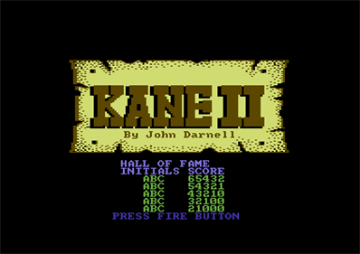 Kane 2 - Screenshot - High Scores Image
