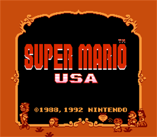 Super Mario Bros. 2 - Screenshot - Game Title Image