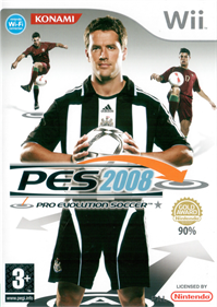 PES 2008: Pro Evolution Soccer - Box - Front Image