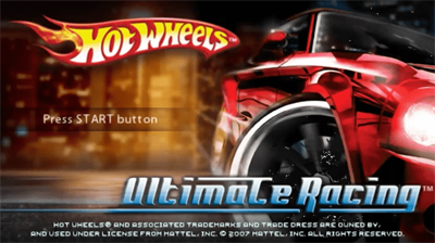 Hot Wheels: Ultimate Racing - Screenshot - Game Title Image
