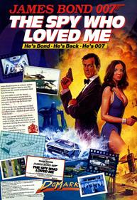 James Bond 007: The Spy Who Loved Me - Advertisement Flyer - Front Image
