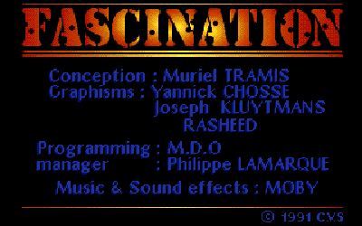 Fascination - Screenshot - Game Title Image