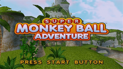 Super Monkey Ball Adventure - Screenshot - Game Title Image