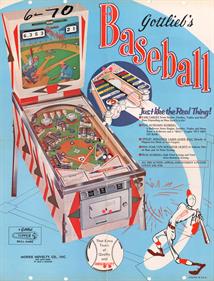 Baseball - Advertisement Flyer - Front Image