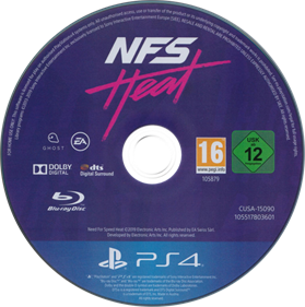 Need for Speed Heat - Disc Image