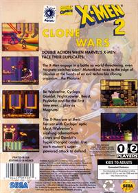 X-Men 2: Clone Wars - Box - Back Image