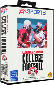 Bill Walsh College Football - Box - 3D Image