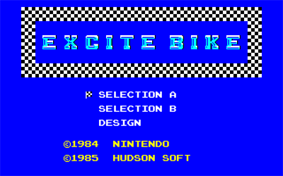 Exite Bike - Screenshot - Game Title Image
