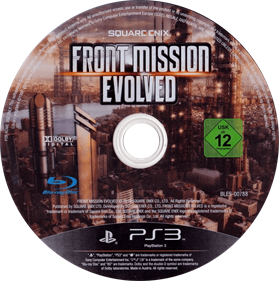 Front Mission Evolved - Disc Image