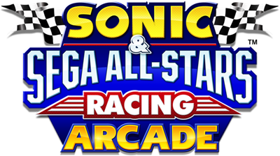 Sonic & Sega All-Stars Racing Arcade - Clear Logo Image