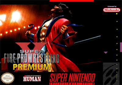 Super Fire Pro Wrestling X Premium - Fanart - Box - Front Image