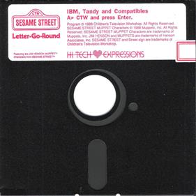 Sesame Street: Letter-Go-Round - Disc Image