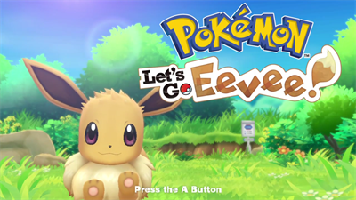Pokémon: Let's Go, Eevee! - Screenshot - Game Title Image