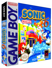 Sonic 6 - Box - 3D Image