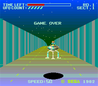 Buck Rogers: Planet of Zoom - Screenshot - Game Over Image