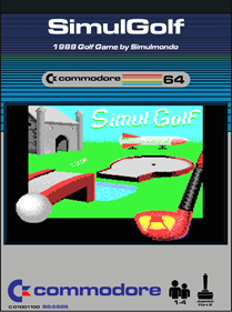 SimulGolf - Fanart - Box - Front Image