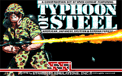 Typhoon of Steel - Screenshot - Game Title Image