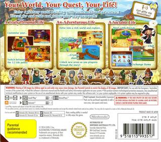 Fantasy Life - Box - Back Image