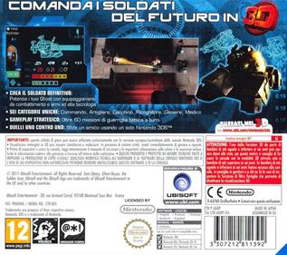 Tom Clancy's Ghost Recon: Shadow Wars - Box - Back Image