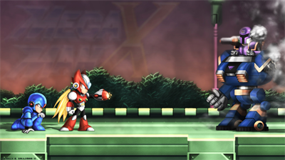 Mega Man X: Legacy Collection - Fanart - Background Image