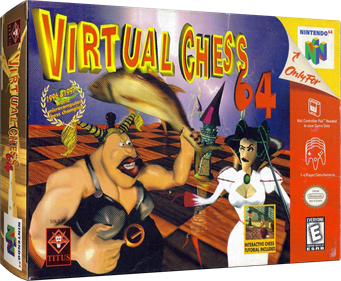 Virtual Chess 64 - Box - 3D Image