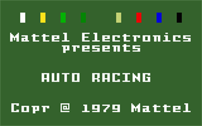 Auto Racing - Screenshot - Game Title