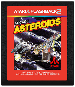Arcade Asteroids - Cart - Front Image