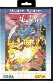 Disney's Aladdin - Box - Front - Reconstructed Image