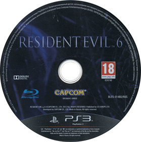 Resident Evil 6 - Disc Image