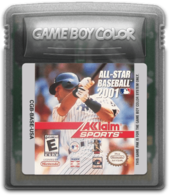 All-Star Baseball 2001 - Fanart - Cart - Front