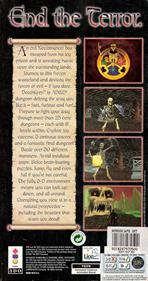 Advanced Dungeons & Dragons: DeathKeep - Box - Back Image