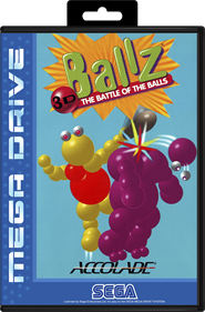 Ballz 3D: Fighting at Its Ballziest - Box - Front - Reconstructed Image