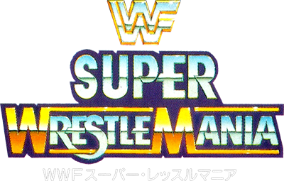 WWF Super WrestleMania - Clear Logo Image