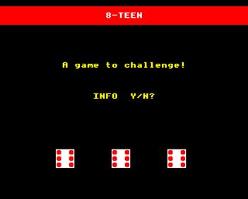 8-Teen - Screenshot - Game Title Image